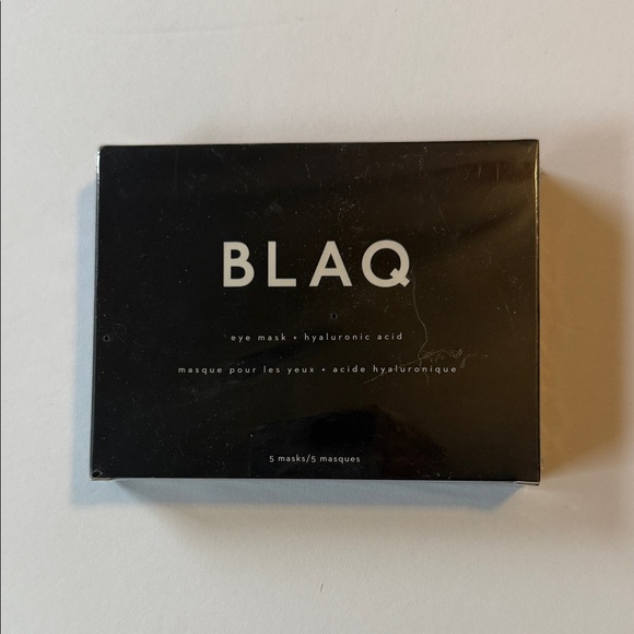 Blaq Other - BLAQ Black Eye Mask with Hyaluronic Acid
